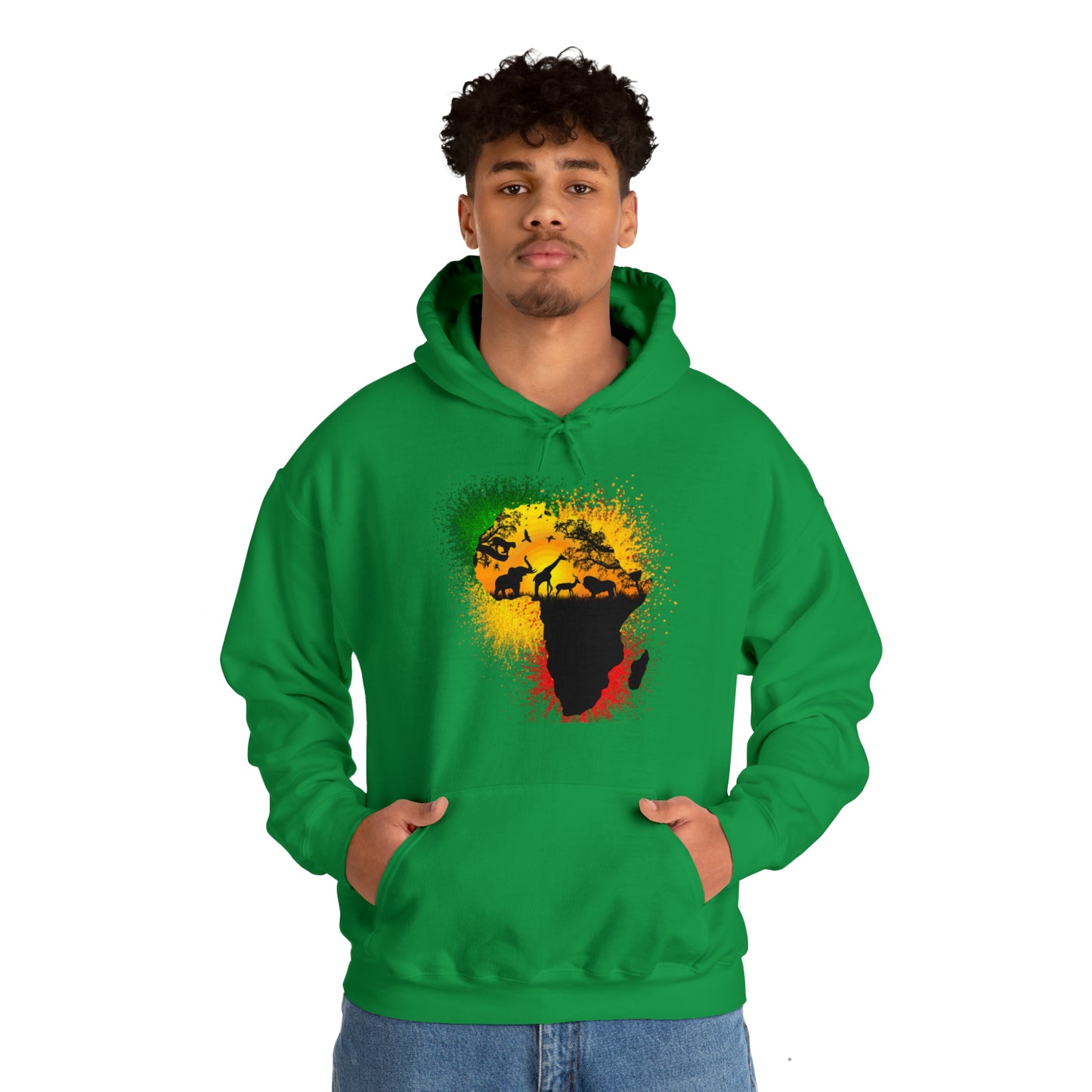 RealSpillClothingCompany© "Afri'kaan" Hoodie Sweatshirt