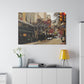 RealSpillClothingCompany© "Downtown San Antonio" Matte Canvas, Stretched