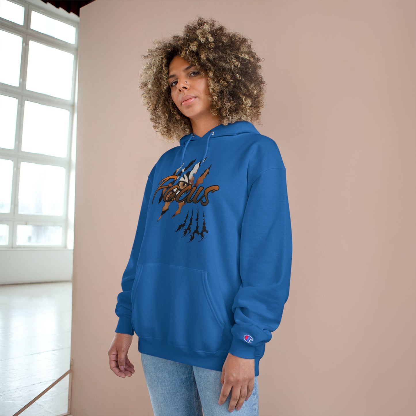 RealSpillClothingCompany© "Tiger's Eye" Champion Hoodie