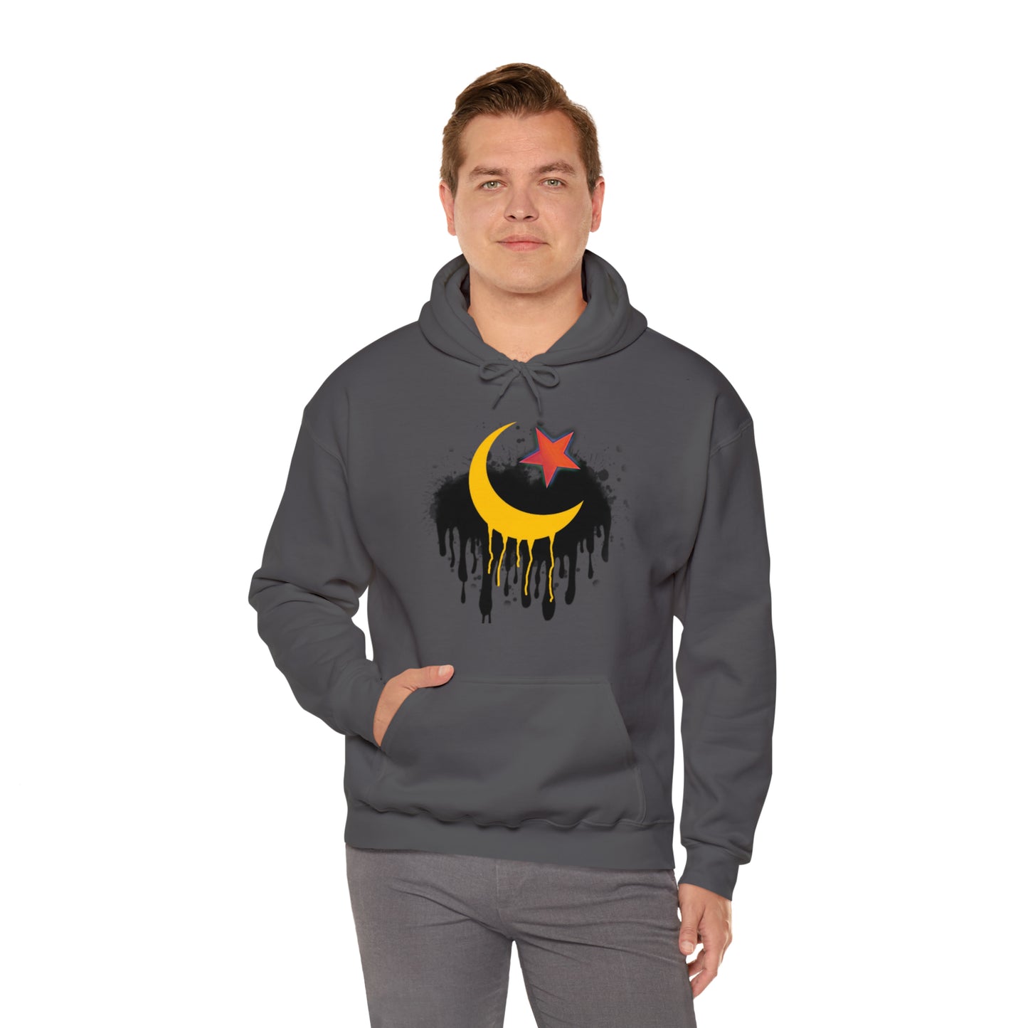RealSpillClothingCompany© "Crescent Moon & Star" Hoodie