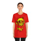 RealSpillClothingCo.© Flaming Skull Short Sleeve Tee