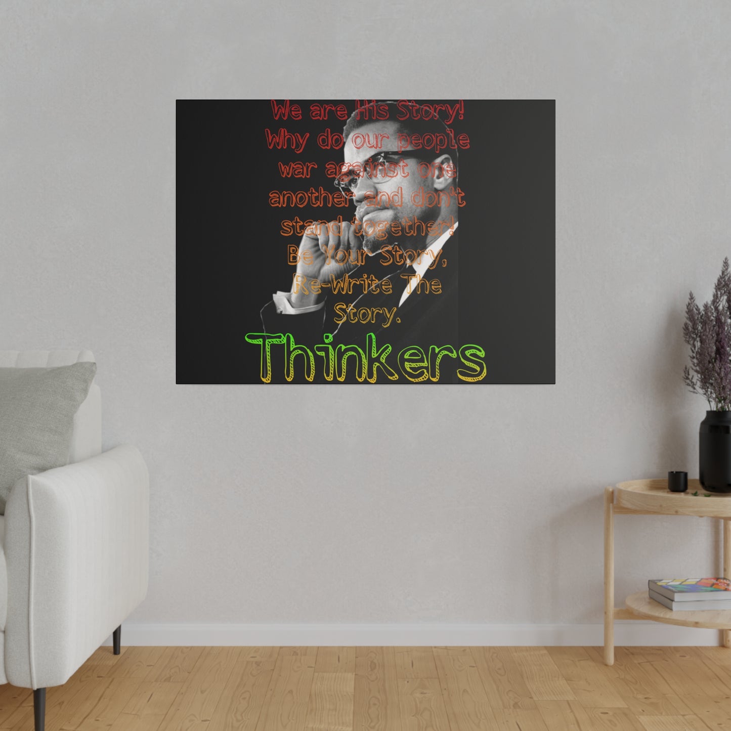RealSpillClothingCompany© "Thinkers" Matte Canvas