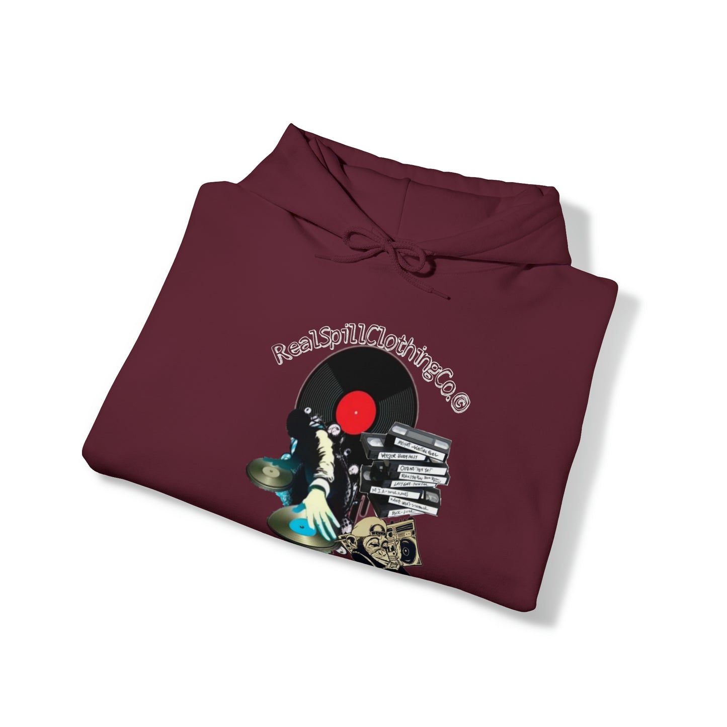 RealSpillClothingCompany© "Yo DJ" Hooded Sweatshirt