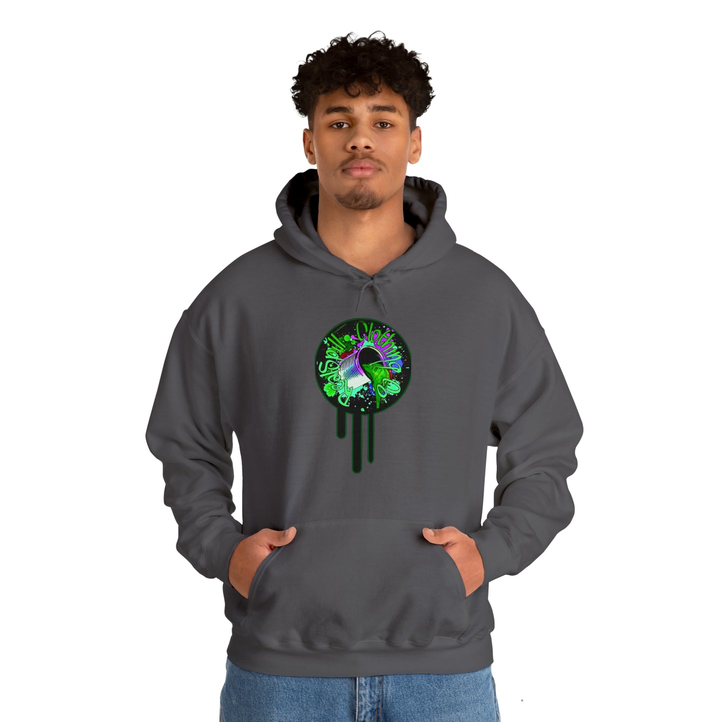 RealSpillClothingCompany© "Goblin Green" Logo Hoodie