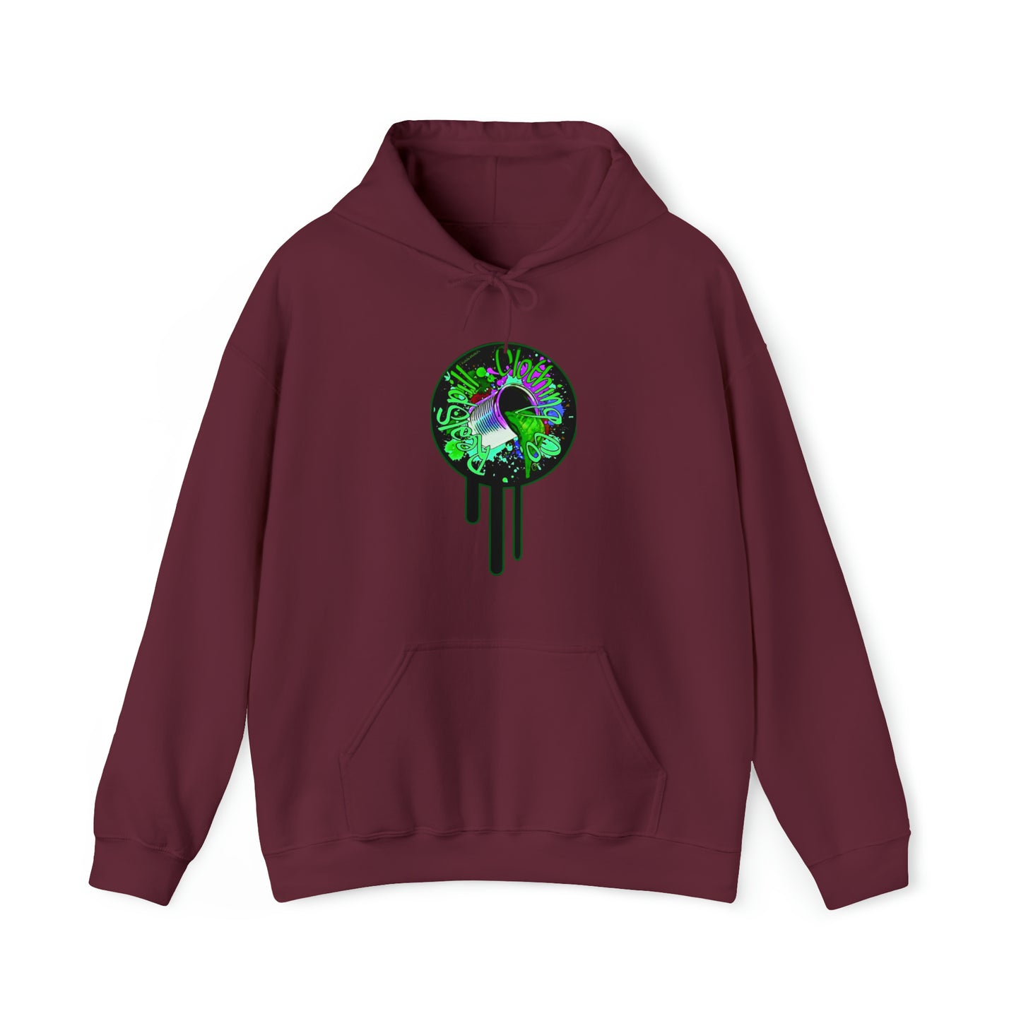 RealSpillClothingCompany© "Goblin Green" Logo Hoodie
