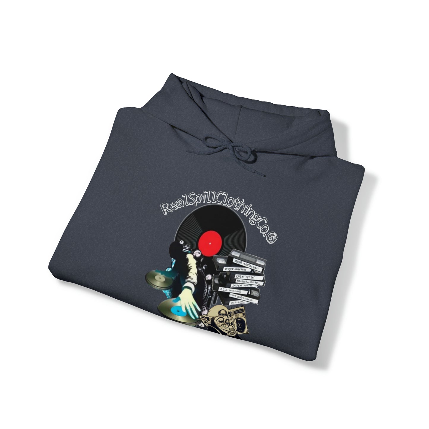 RealSpillClothingCompany© "Yo DJ" Hooded Sweatshirt
