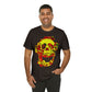 RealSpillClothingCo.© Flaming Skull Short Sleeve Tee