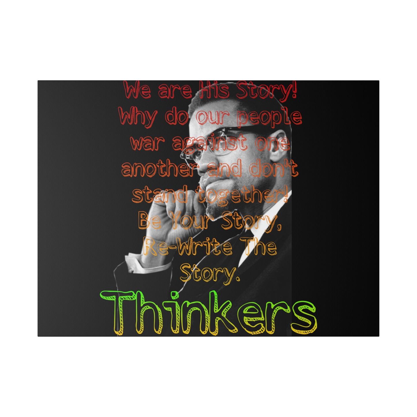 RealSpillClothingCompany© "Thinkers" Matte Canvas