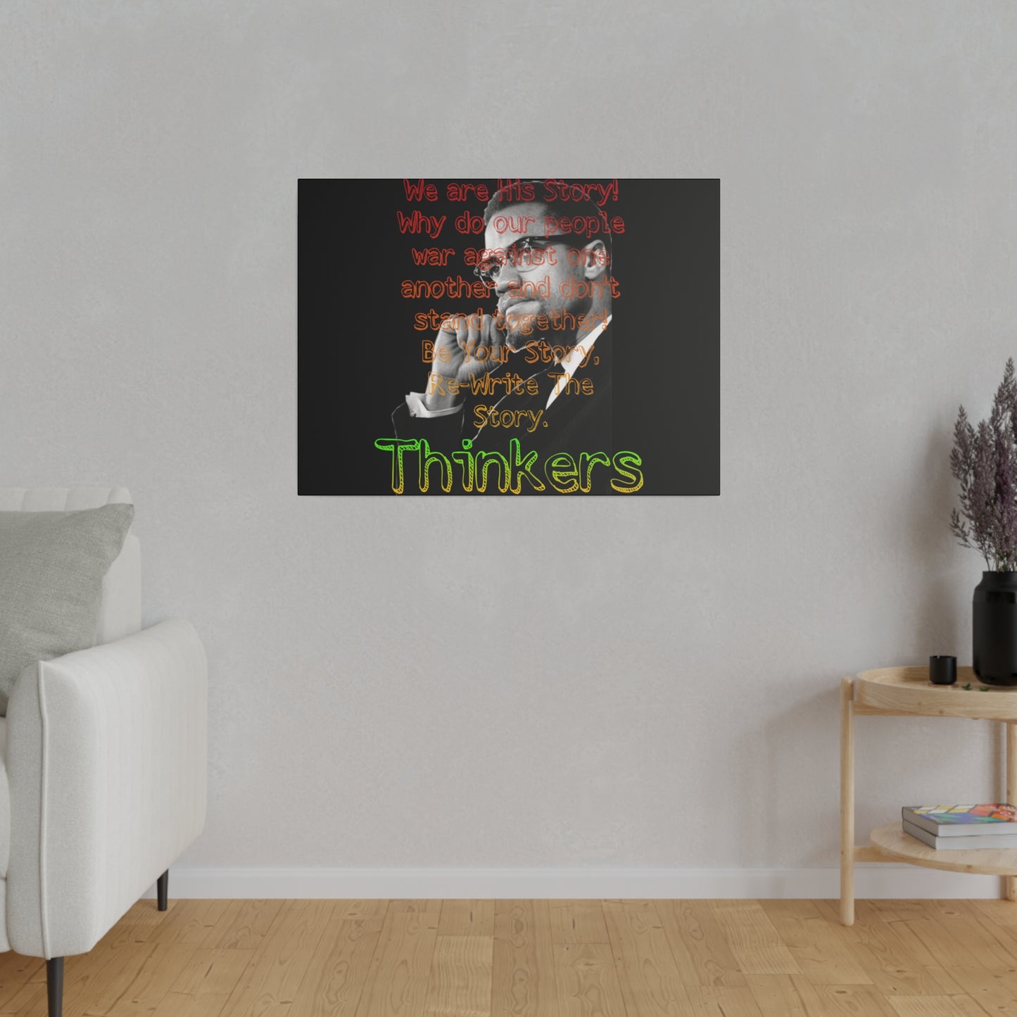 RealSpillClothingCompany© "Thinkers" Matte Canvas