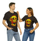 RealSpillClothingCo.© Flaming Skull Short Sleeve Tee