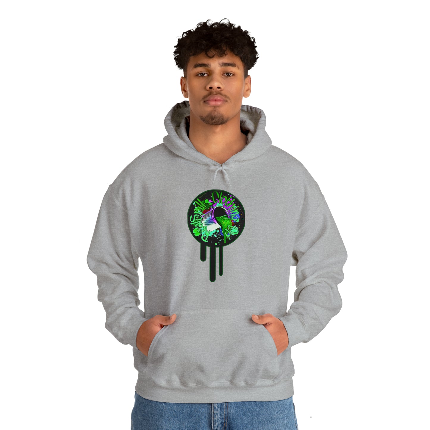 RealSpillClothingCompany© "Goblin Green" Logo Hoodie