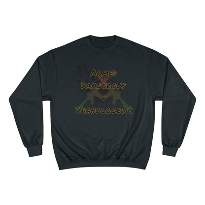 RealSpillClothingCompany© "Armed & Dangerous" Champion Sweatshirt