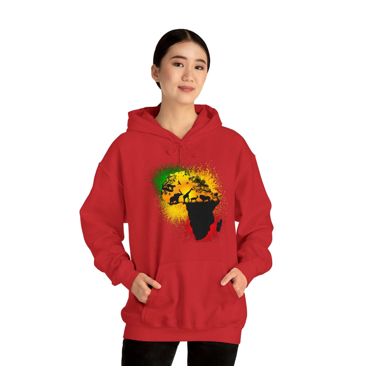 RealSpillClothingCompany© "Afri'kaan" Hoodie Sweatshirt