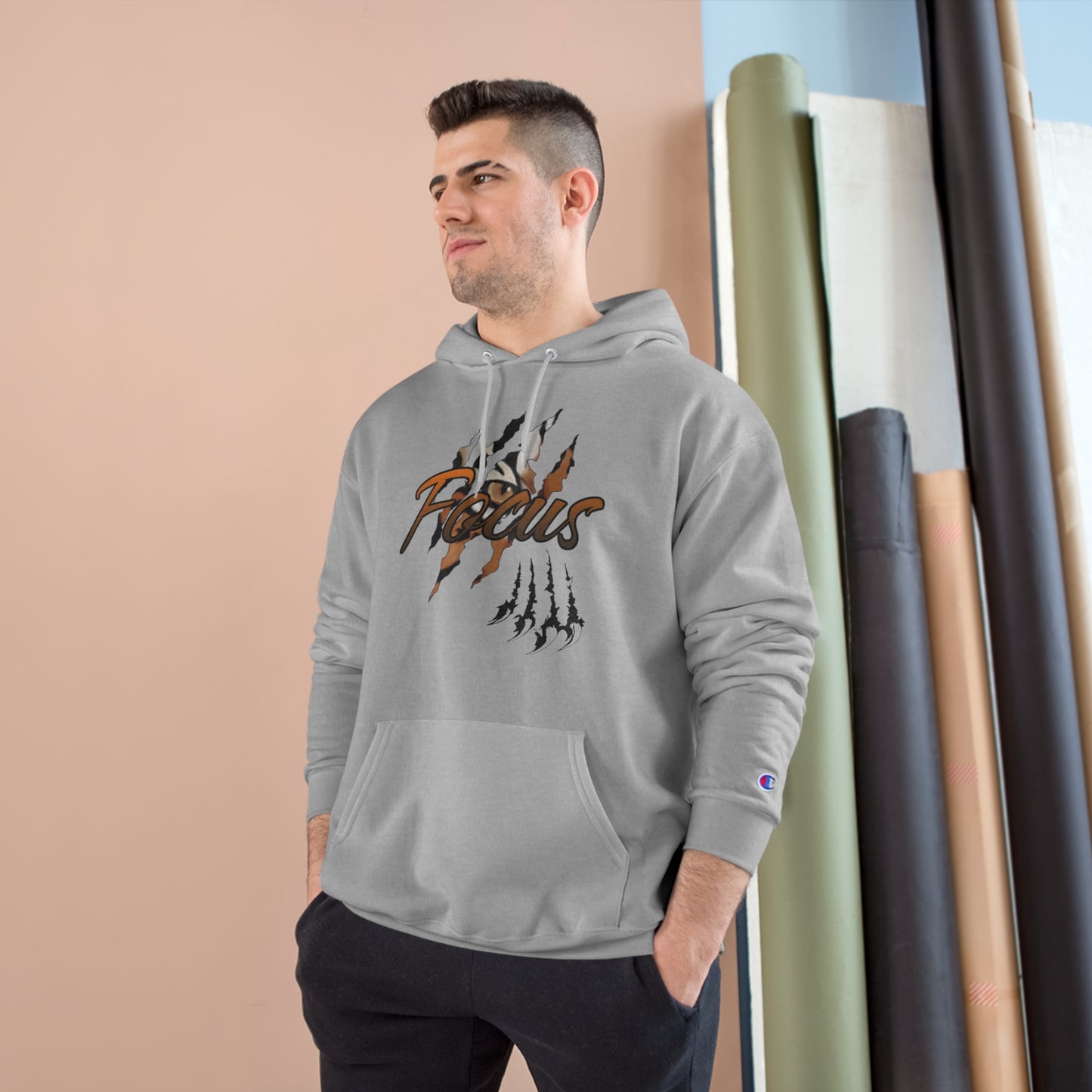 RealSpillClothingCompany© "Tiger's Eye" Champion Hoodie