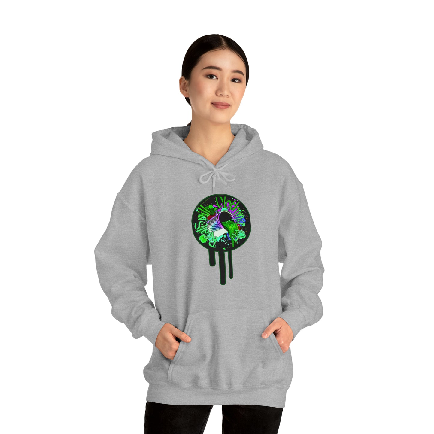 RealSpillClothingCompany© "Goblin Green" Logo Hoodie