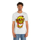 RealSpillClothingCo.© Flaming Skull Short Sleeve Tee