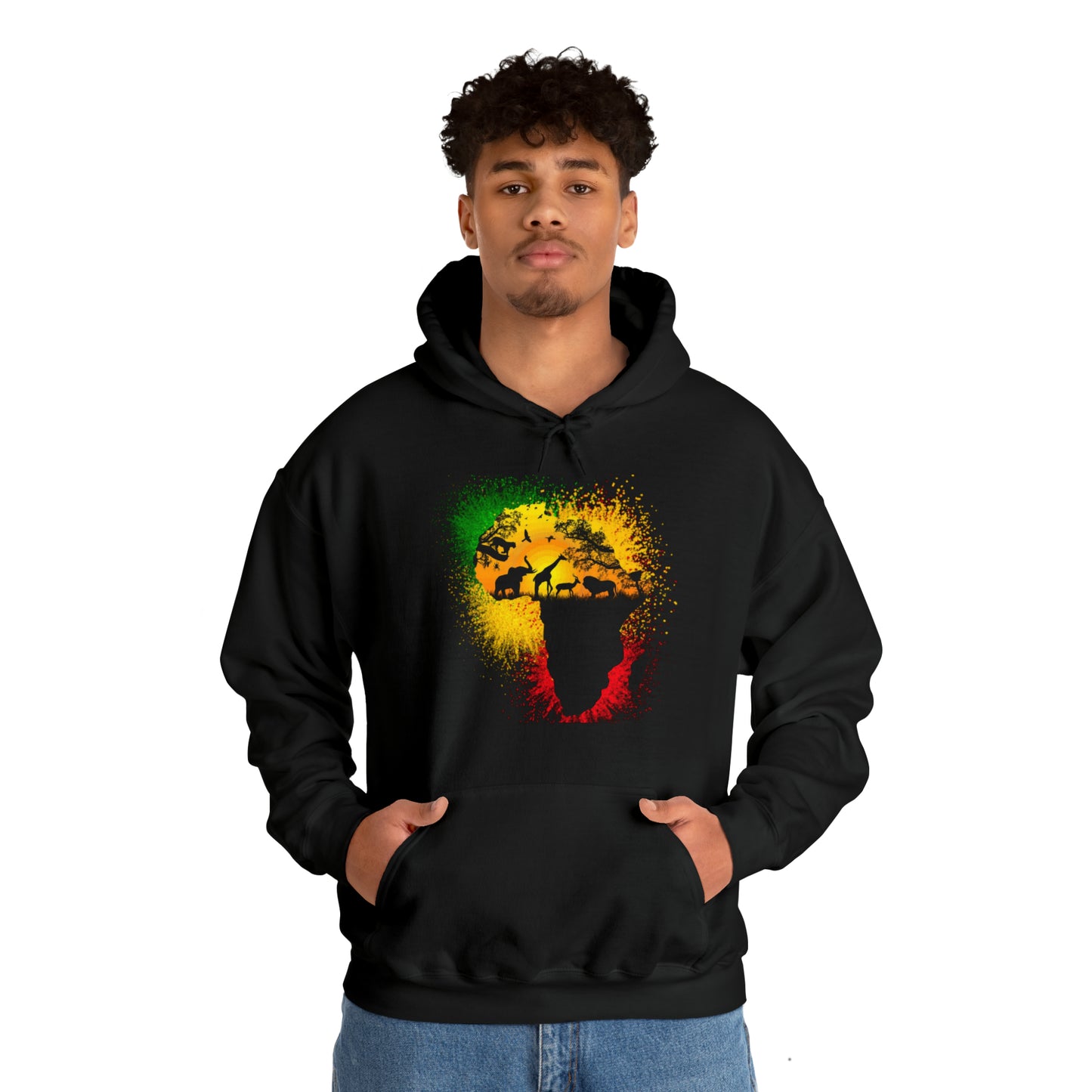 RealSpillClothingCompany© "Afri'kaan" Hoodie Sweatshirt