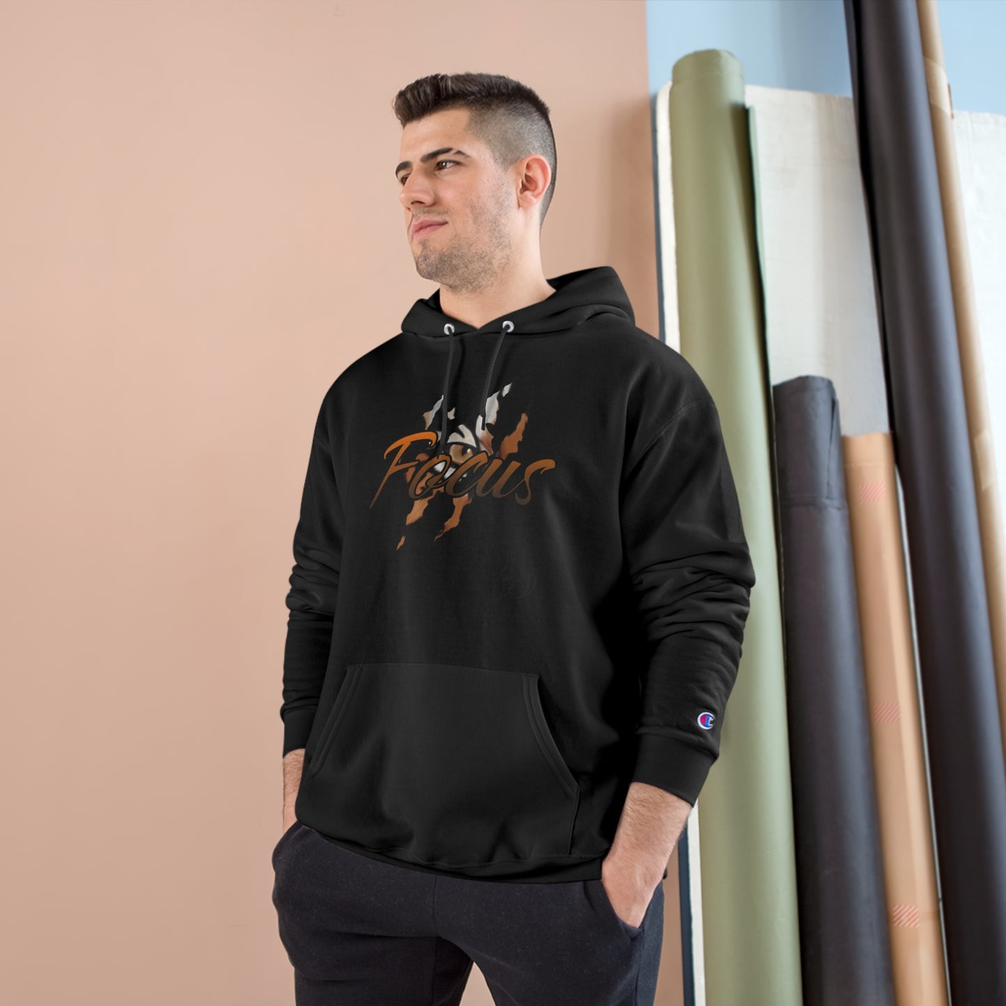 RealSpillClothingCompany© "Tiger's Eye" Champion Hoodie