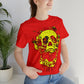 RealSpillClothingCo.© Flaming Skull Short Sleeve Tee