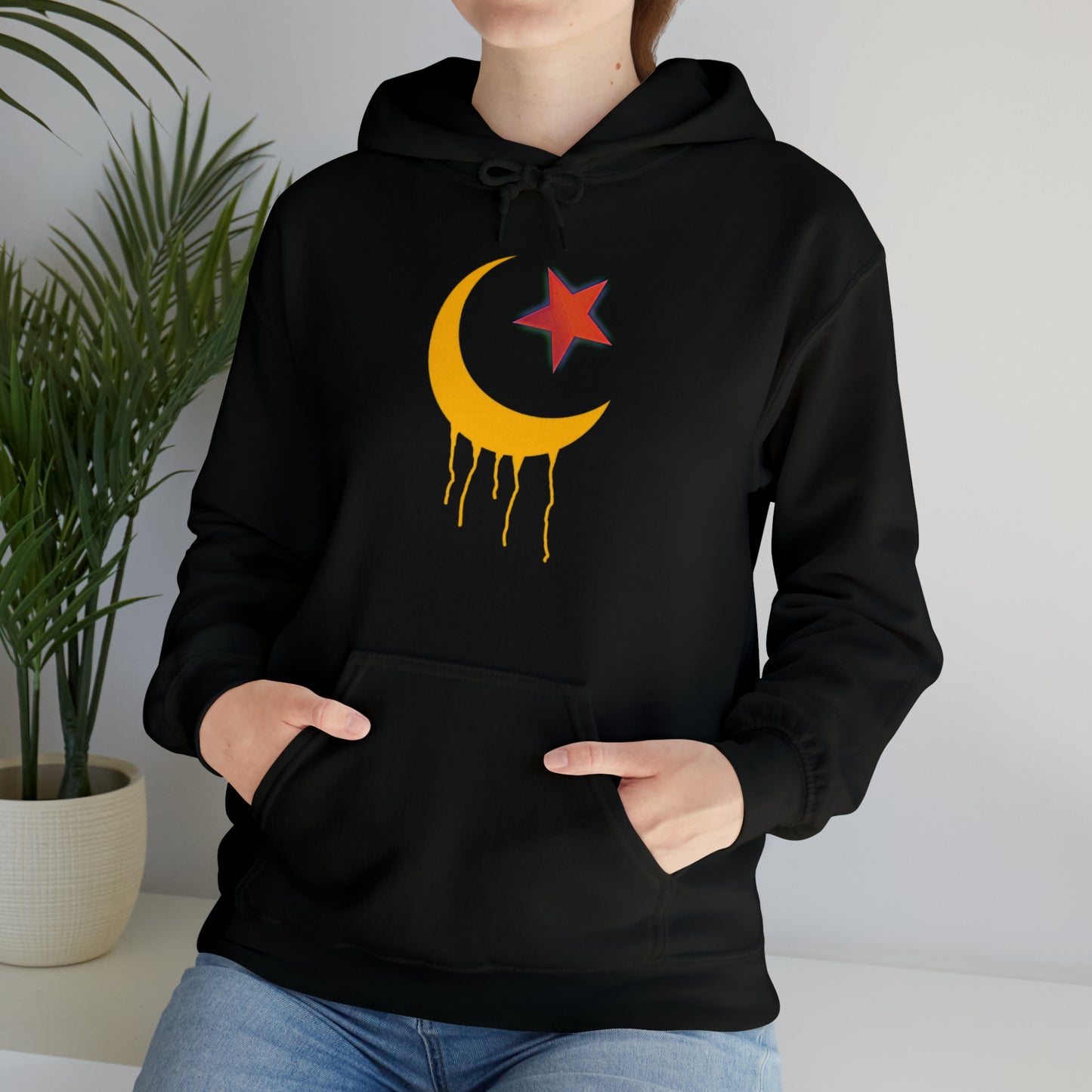 RealSpillClothingCompany© "Crescent Moon & Star" Hoodie