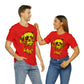 RealSpillClothingCo.© Flaming Skull Short Sleeve Tee