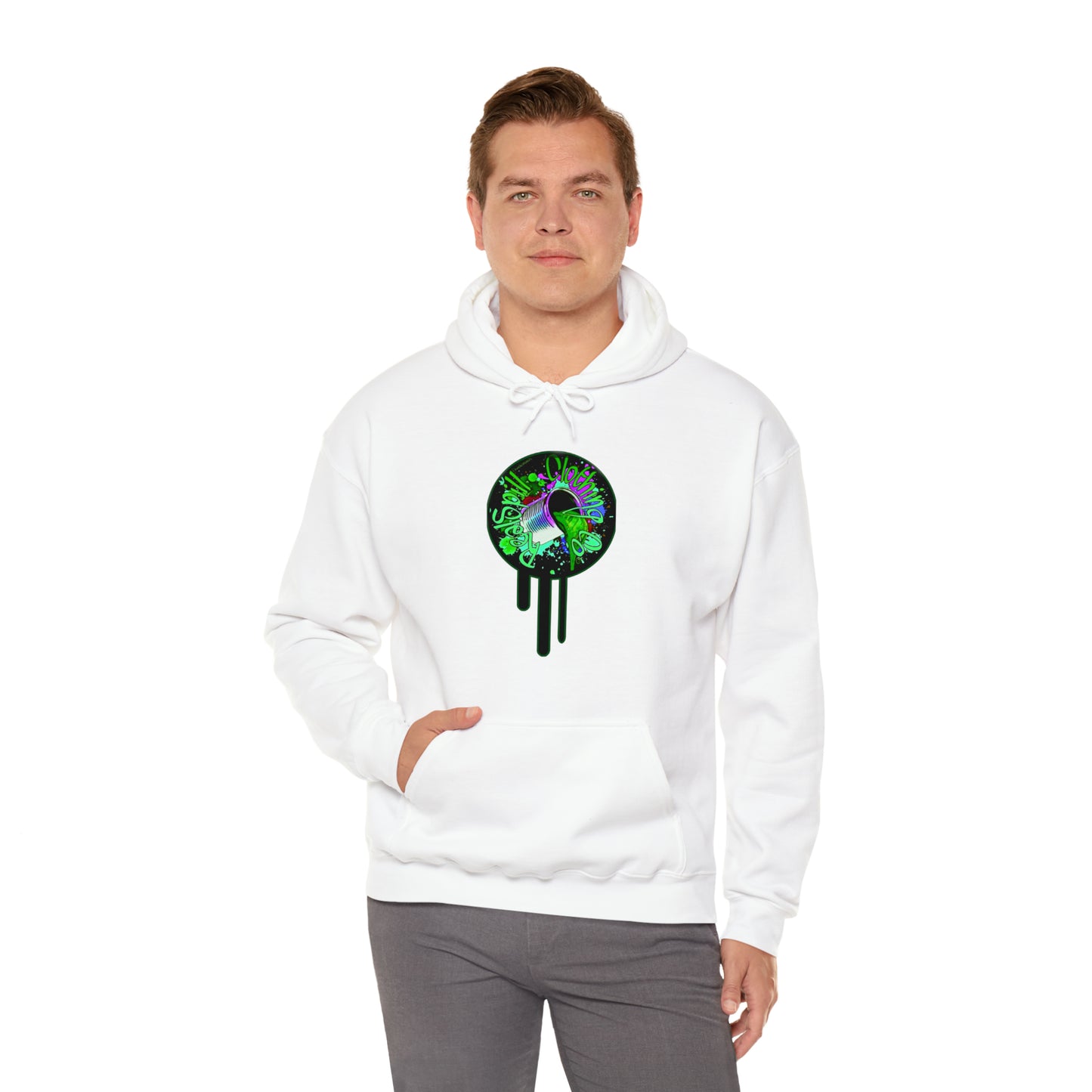 RealSpillClothingCompany© "Goblin Green" Logo Hoodie