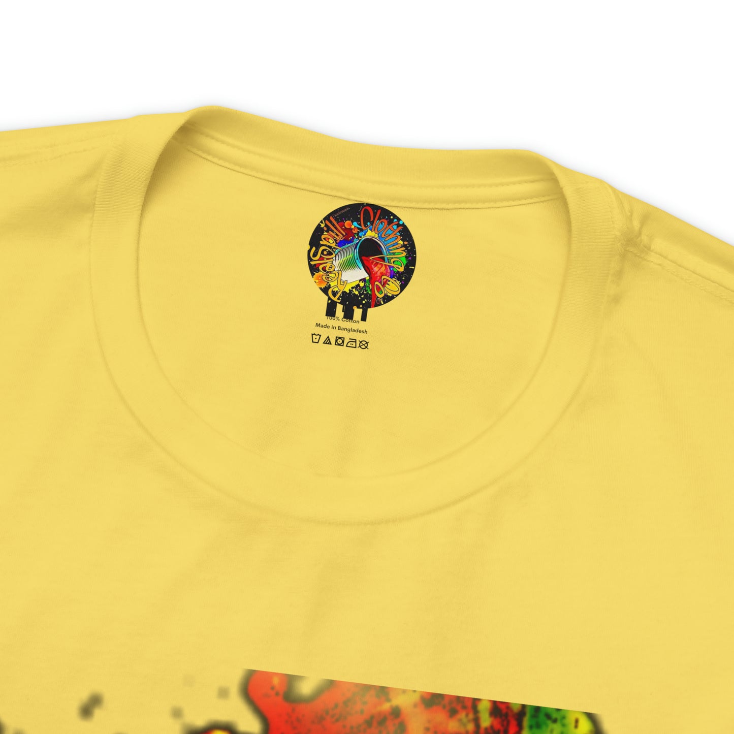 RealSpillClothingCo.© Flaming Skull Short Sleeve Tee