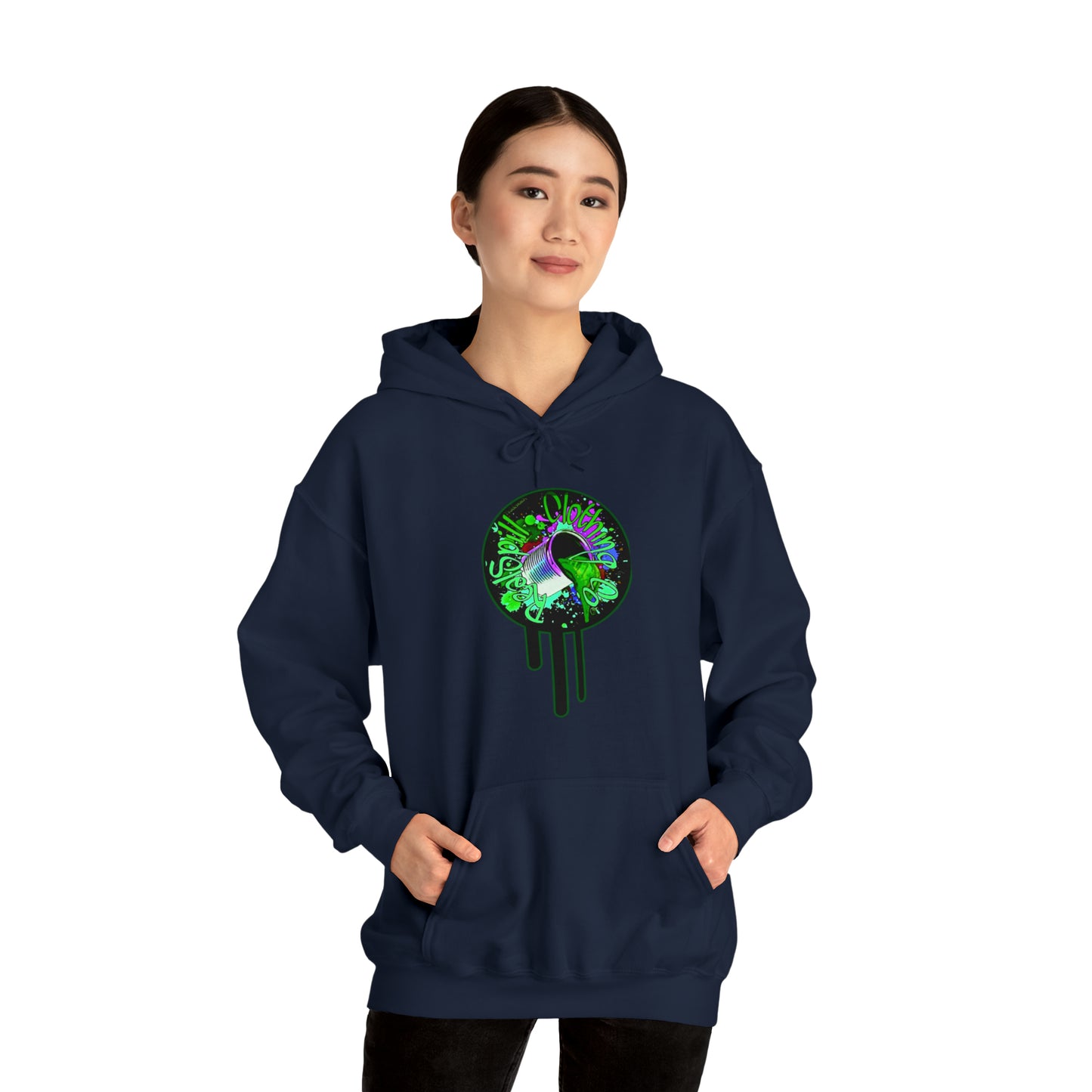 RealSpillClothingCompany© "Goblin Green" Logo Hoodie