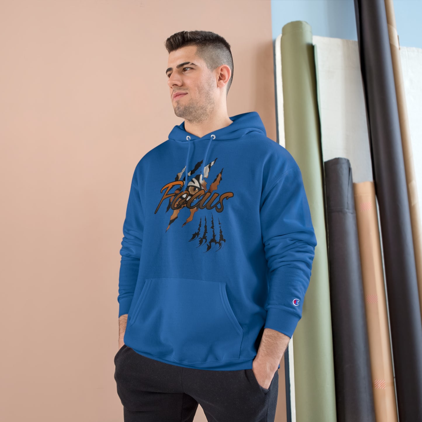 RealSpillClothingCompany© "Tiger's Eye" Champion Hoodie