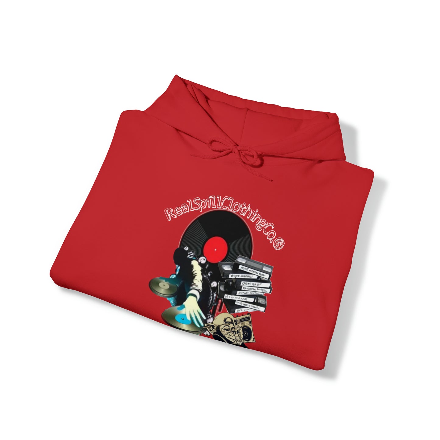 RealSpillClothingCompany© "Yo DJ" Hooded Sweatshirt