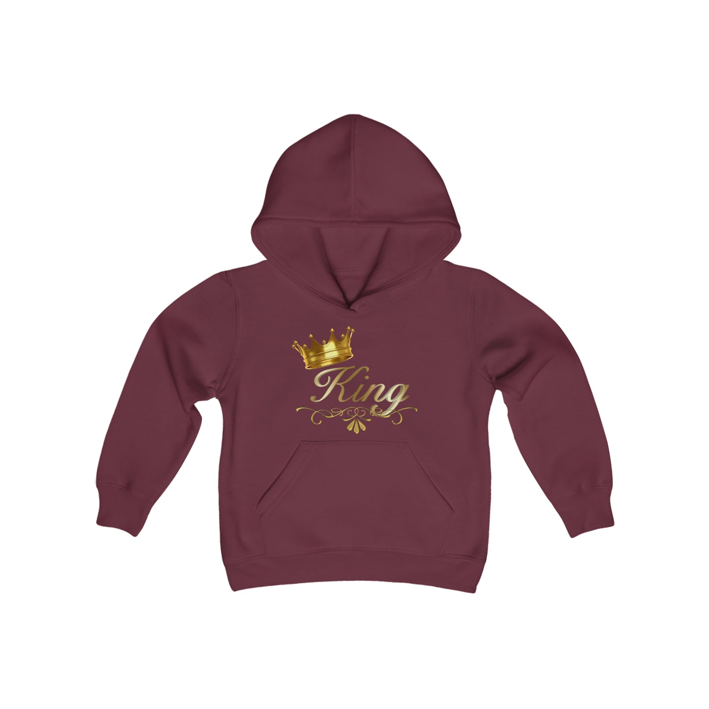 RealSpillClothingCompany© Young Men's "King" Hoodie Sweatshirt