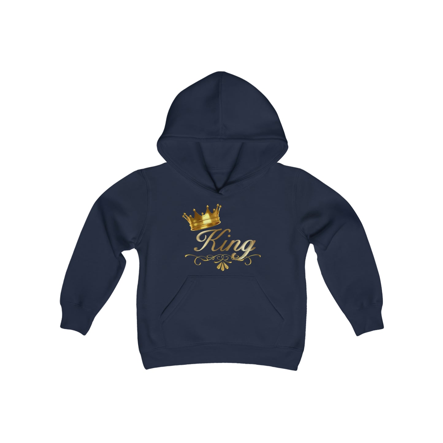 RealSpillClothingCompany© Young Men's "King" Hoodie Sweatshirt