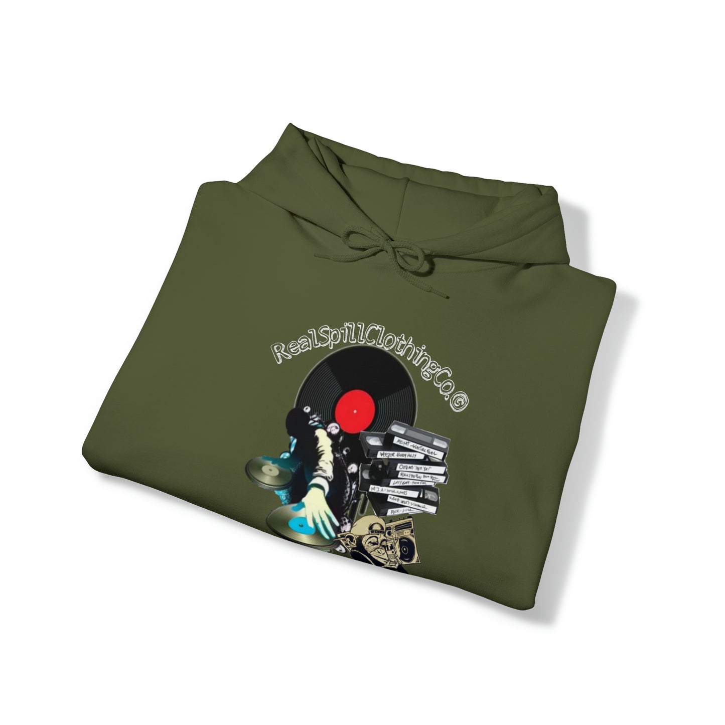 RealSpillClothingCompany© "Yo DJ" Hooded Sweatshirt