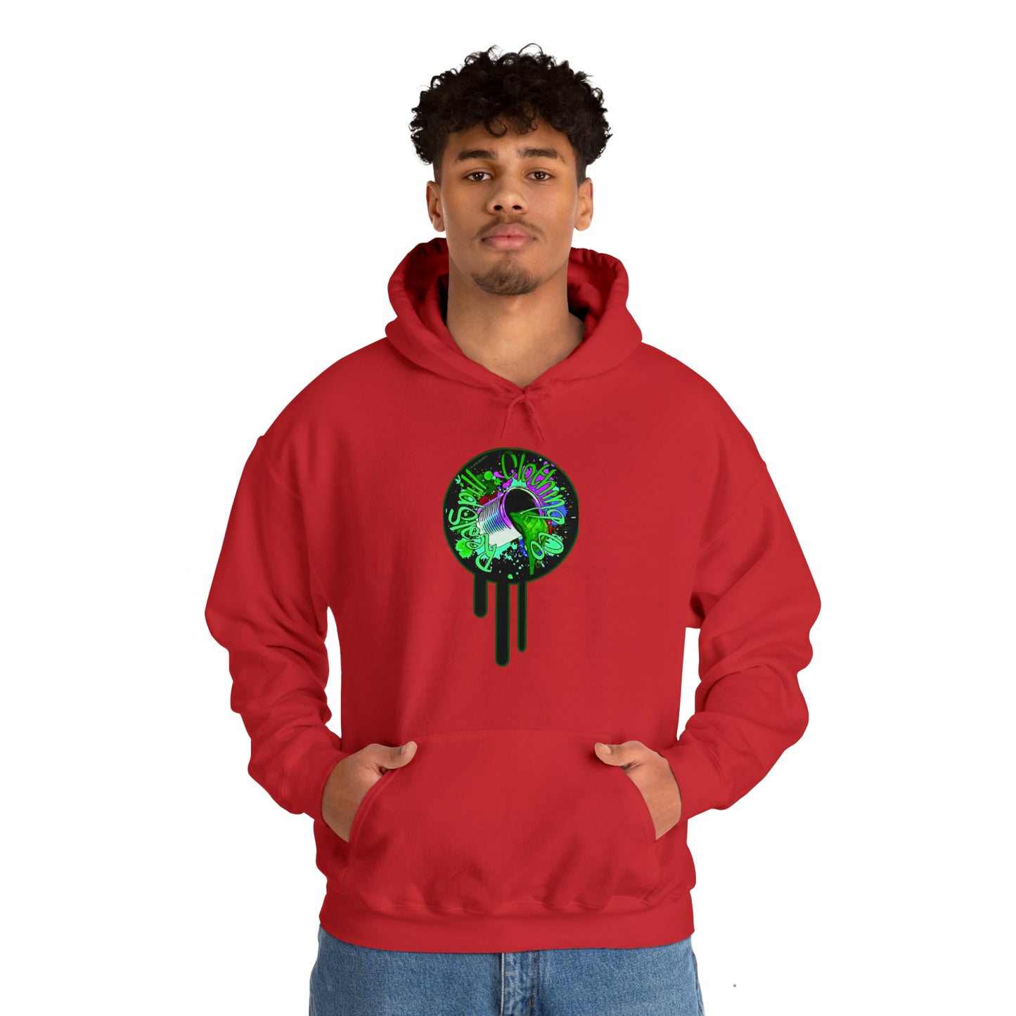 RealSpillClothingCompany© "Goblin Green" Logo Hoodie