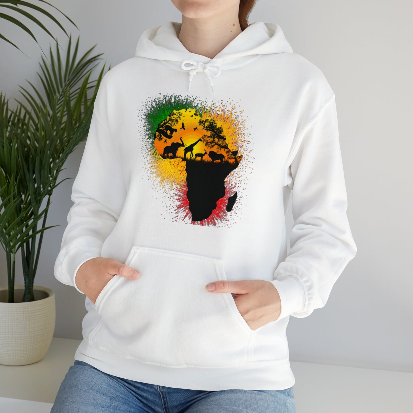 RealSpillClothingCompany© "Afri'kaan" Hoodie Sweatshirt