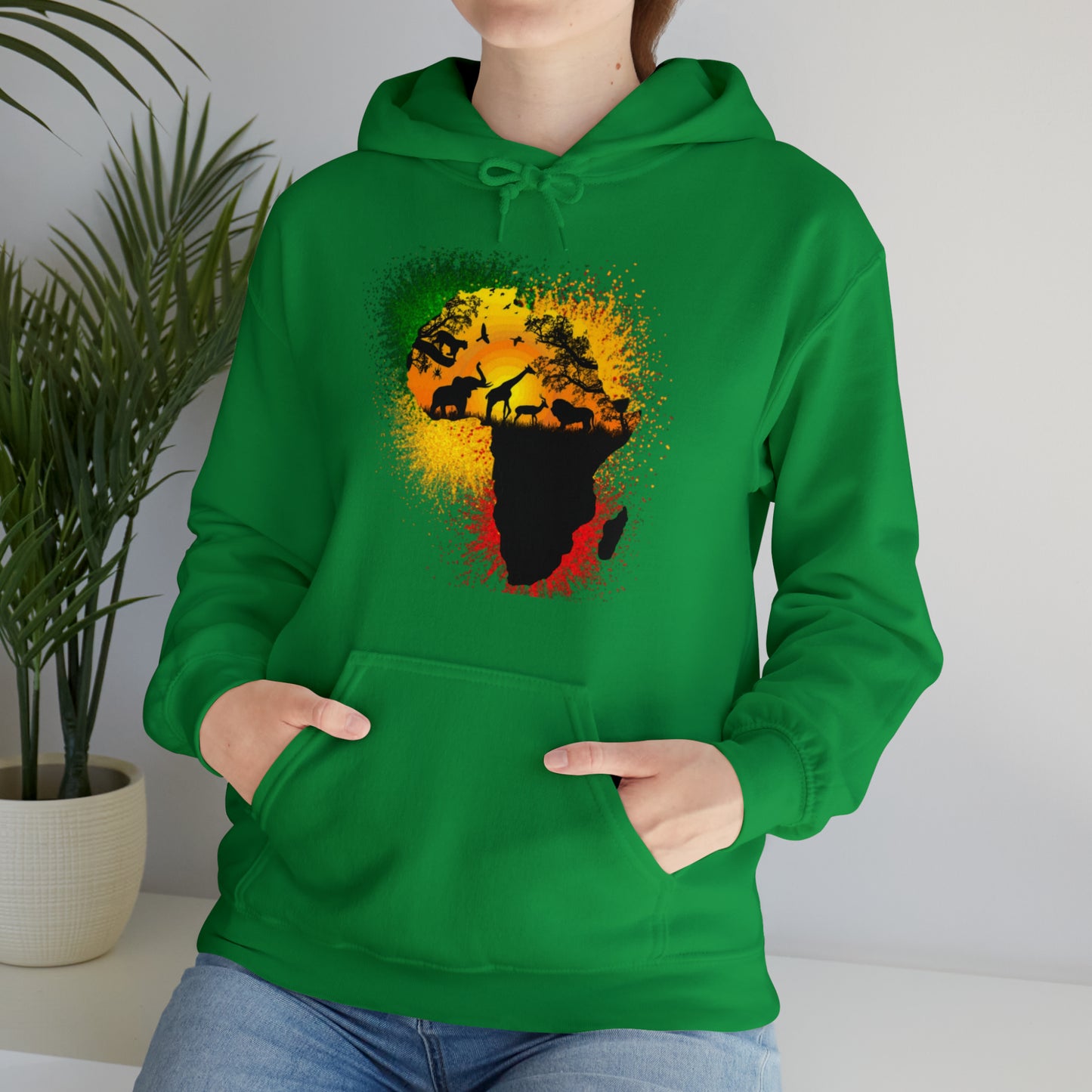 RealSpillClothingCompany© "Afri'kaan" Hoodie Sweatshirt