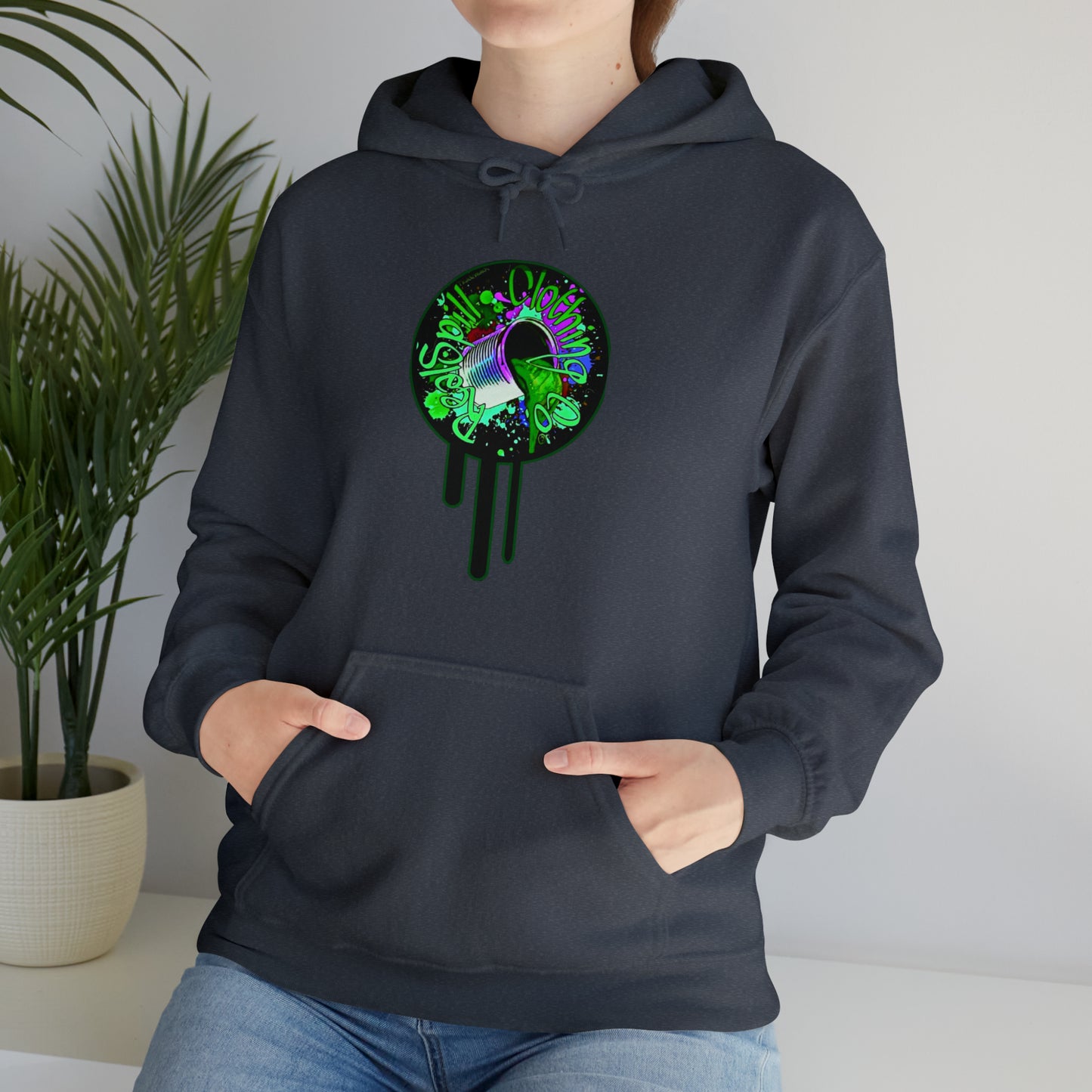 RealSpillClothingCompany© "Goblin Green" Logo Hoodie