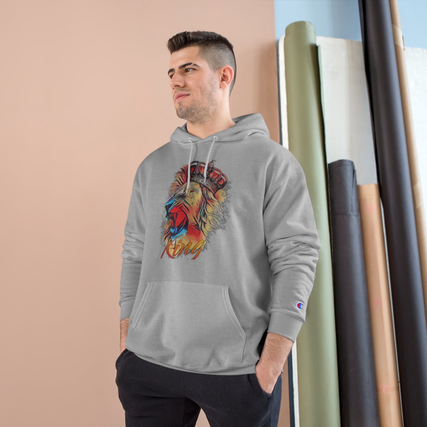 RealSpillClothingCompany© "King"Champion Hoodie