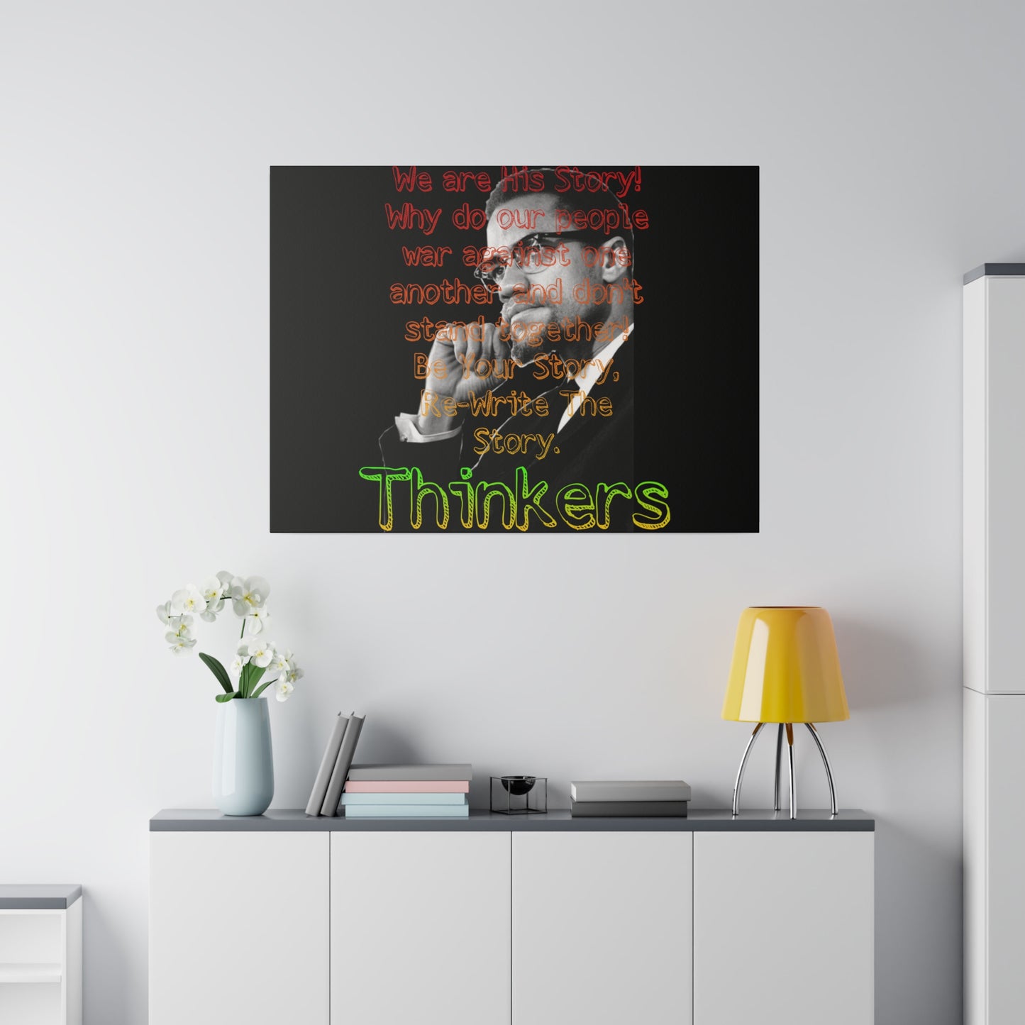 RealSpillClothingCompany© "Thinkers" Matte Canvas