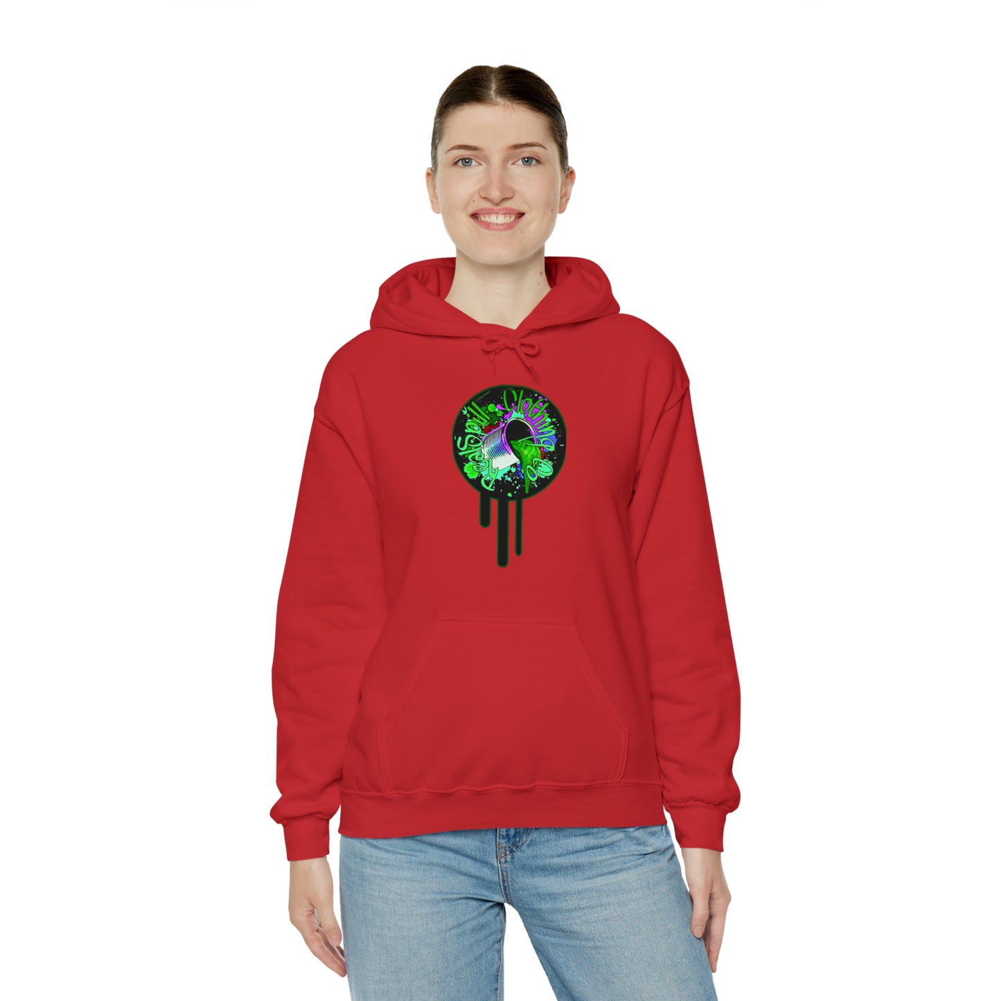 RealSpillClothingCompany© "Goblin Green" Logo Hoodie