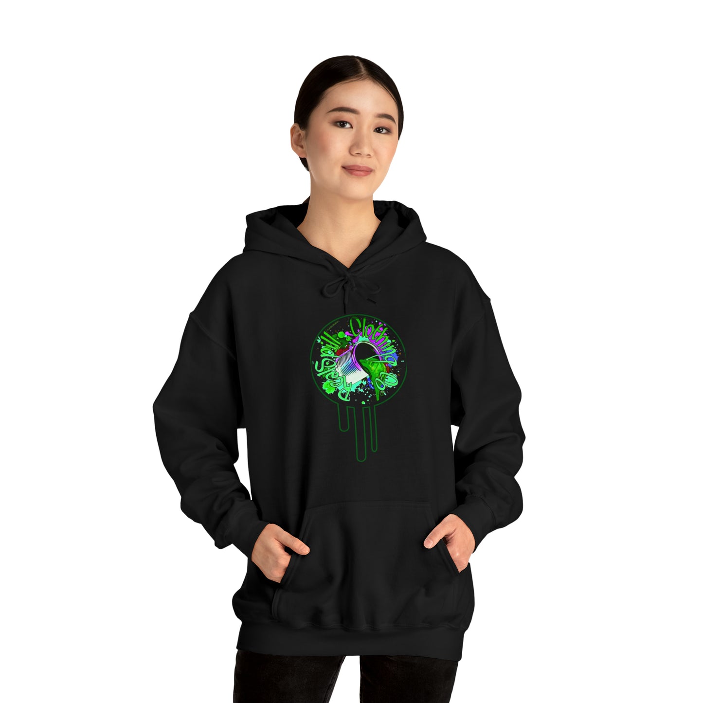 RealSpillClothingCompany© "Goblin Green" Logo Hoodie