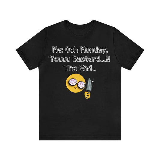 RealSpillClothingCompany© "Monday" Short Sleeve Tee
