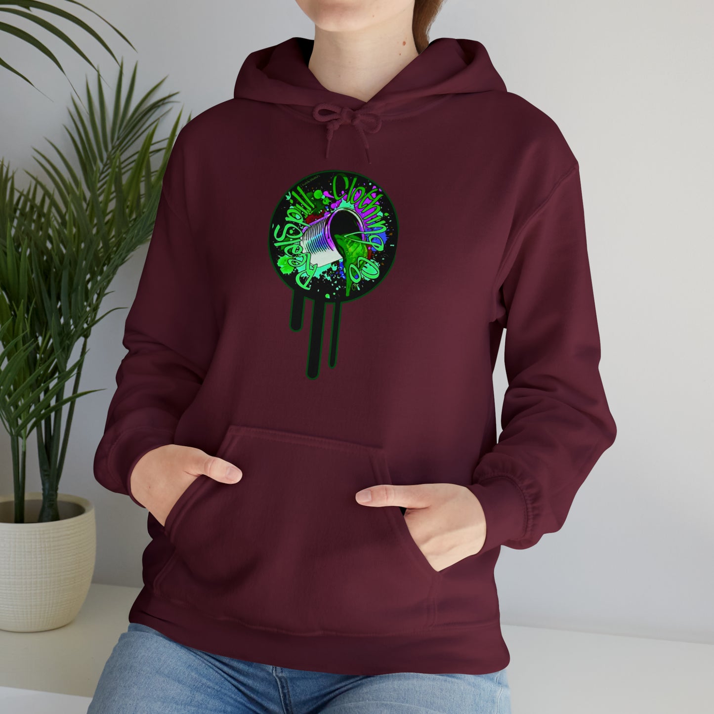 RealSpillClothingCompany© "Goblin Green" Logo Hoodie