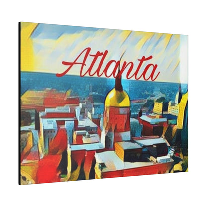 RealSpillClothingCompany© "Hot Atlanta" Matte Canvas, Stretched,