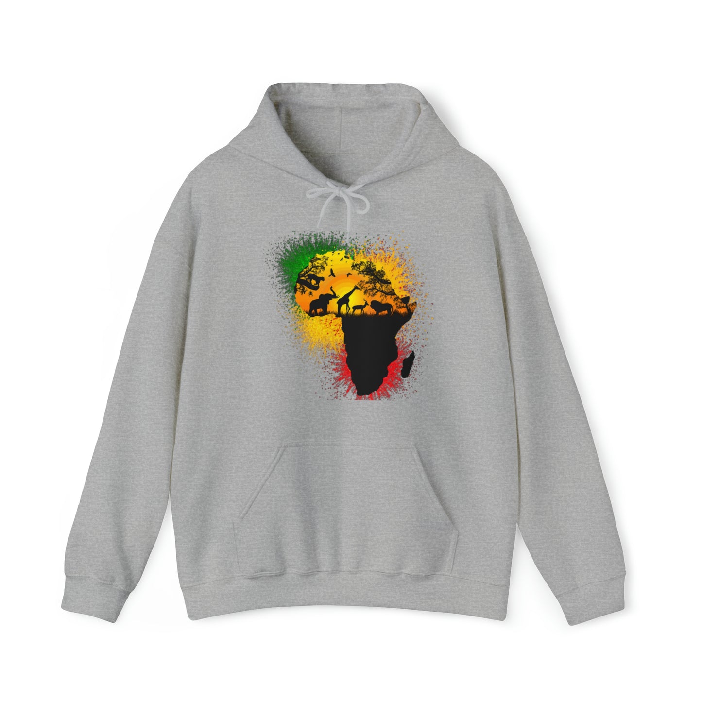 RealSpillClothingCompany© "Afri'kaan" Hoodie Sweatshirt