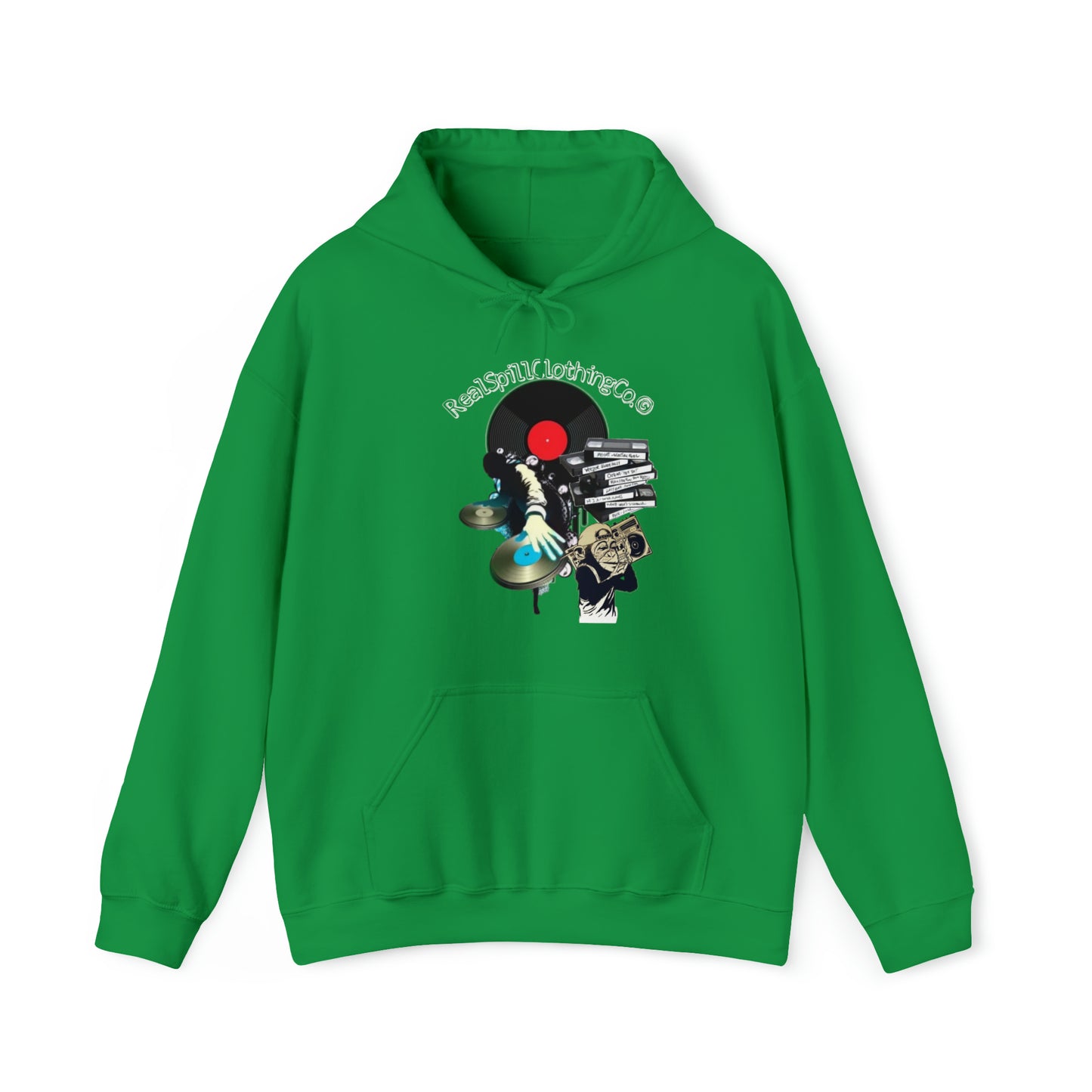 RealSpillClothingCompany© "Yo DJ" Hooded Sweatshirt