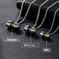 Men's Stainless Steel Barbell Necklace