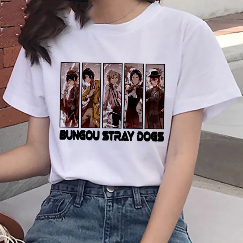 Women's Funny Anime Stray Dogs T-Shirts