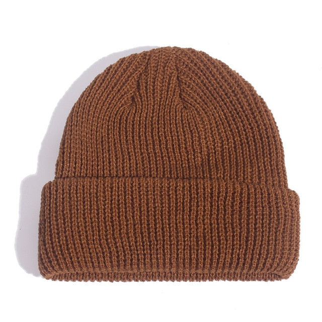Unisex Winter Knitted Beanie Skullcap