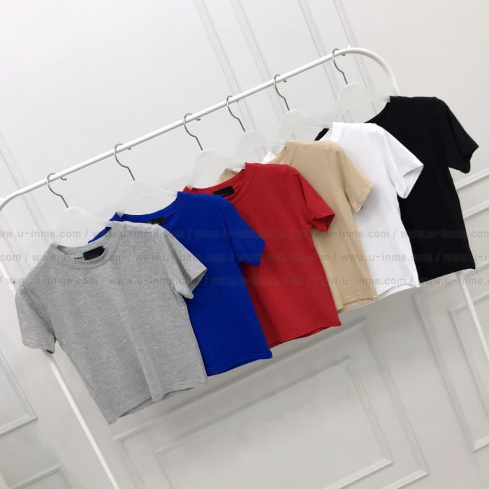 Women's Elastic Crop Top T-Shirt